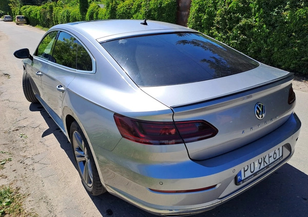 Volkswagen Arteon cena 98700 przebieg: 173000, rok produkcji 2019 z Poznań małe 56